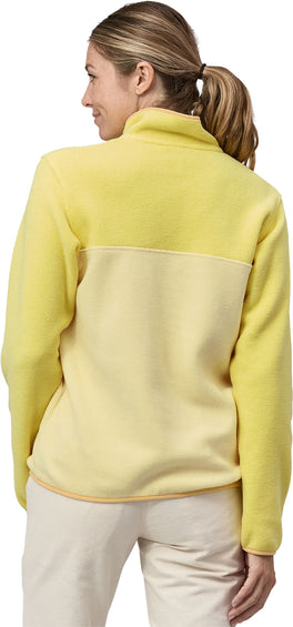 Patagonia Women's Micro D Snap-T Fleece Pullover - Yellow Turtle