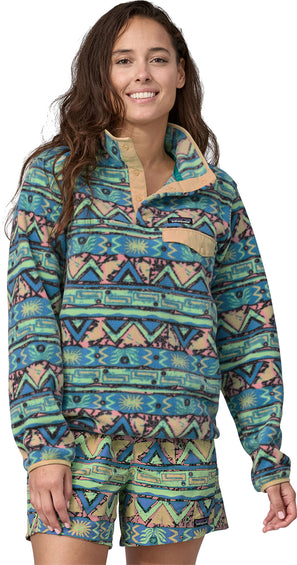 FWT FLEECE SNAP T-NECK WOMEN