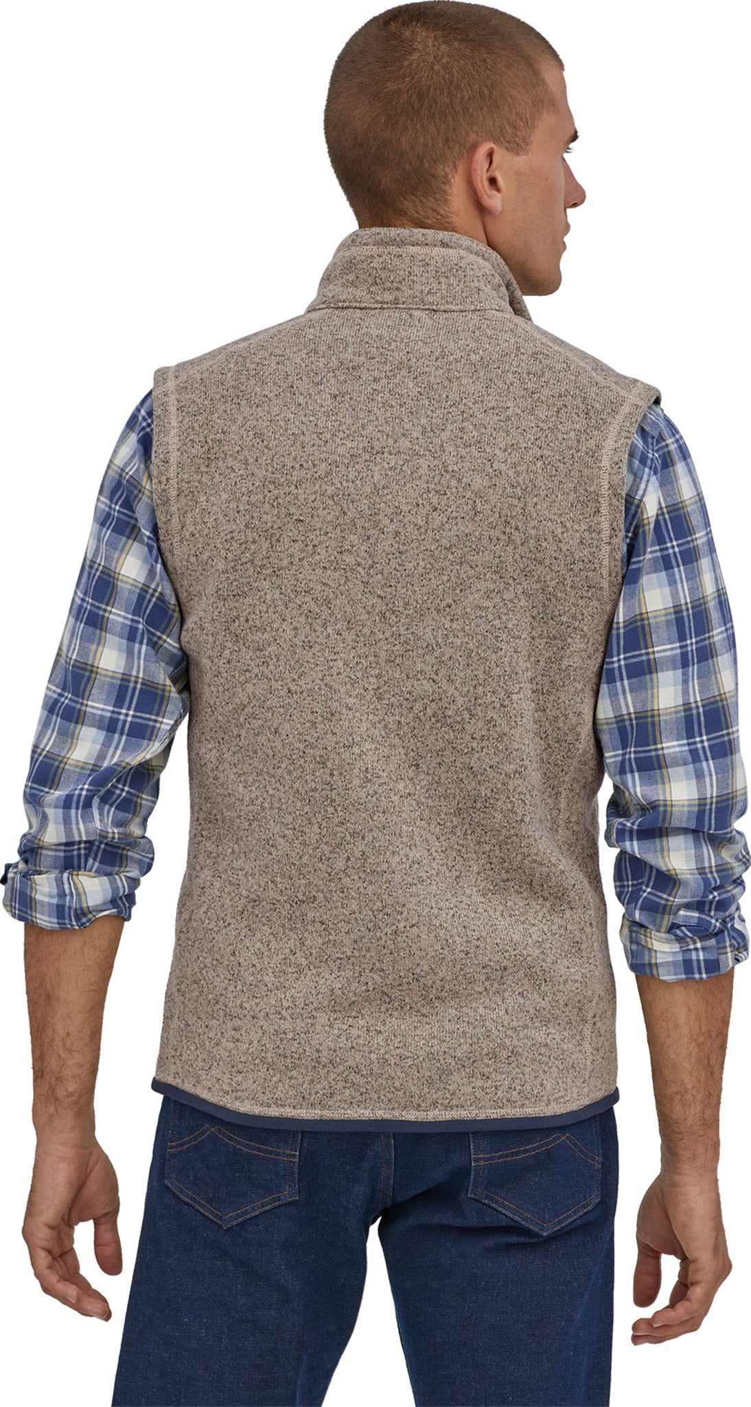 Patagonia Men's Better Sweater Fleece Vest in Tan