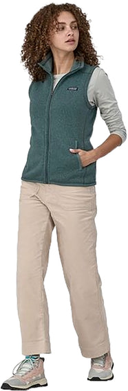 Just your basic nurse with her Patagonia better sweater vest, Apple Wa, hokas nursing