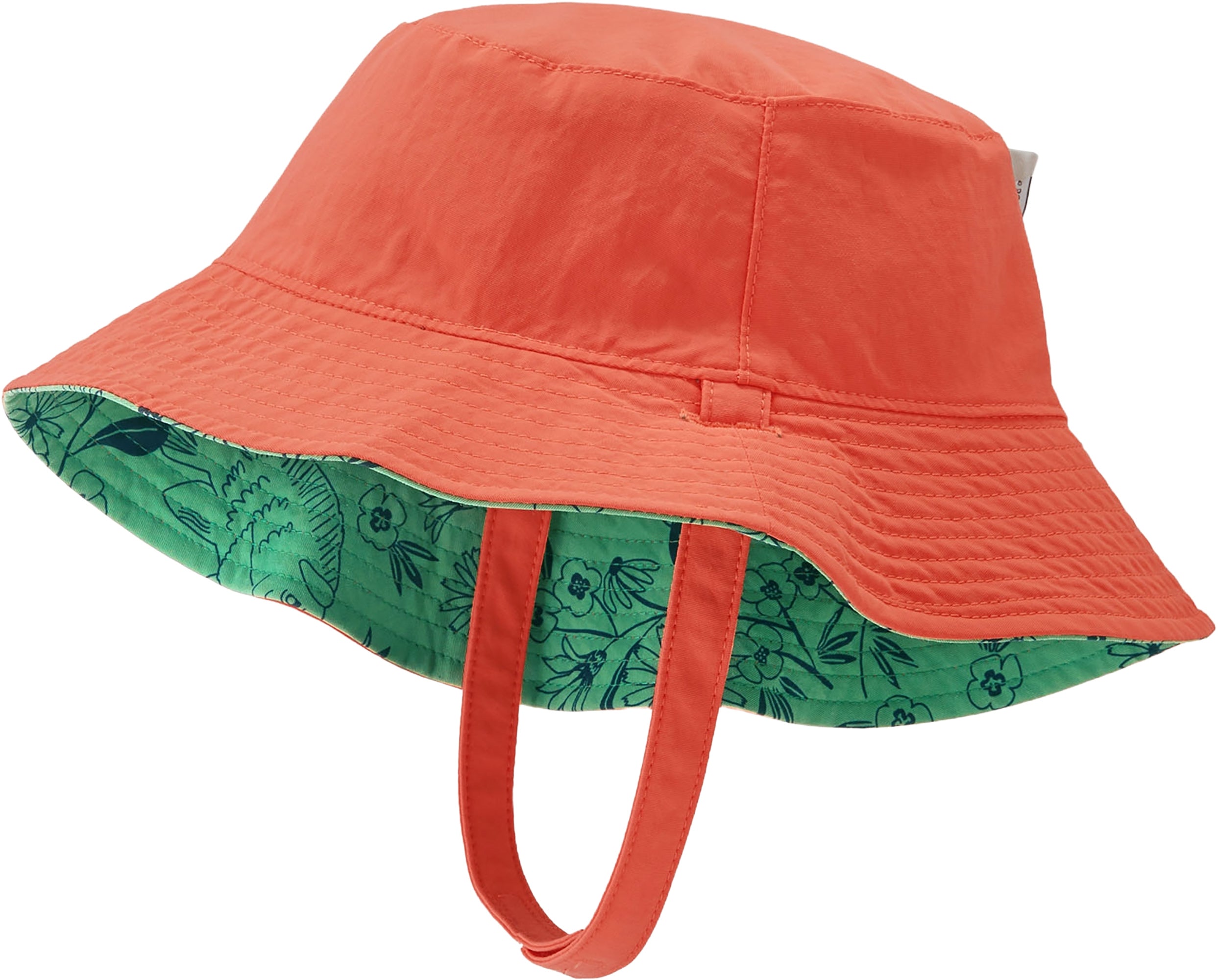 Patagonia Baby Sun Bucket Hat Los Garibaldi: Gather Green / 24M