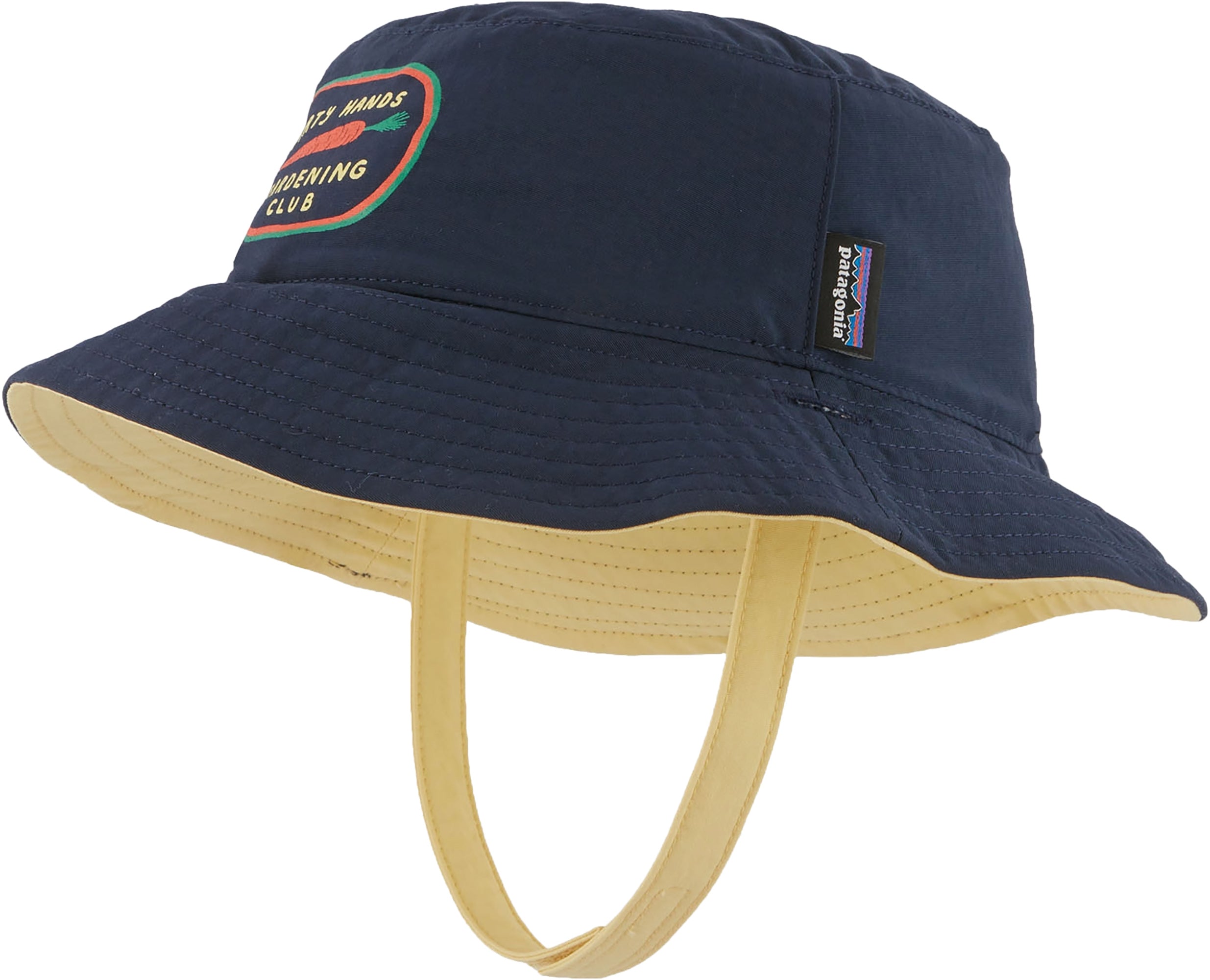 Baby Sun Bucket Hat - 12M - Garden Club: New Navy