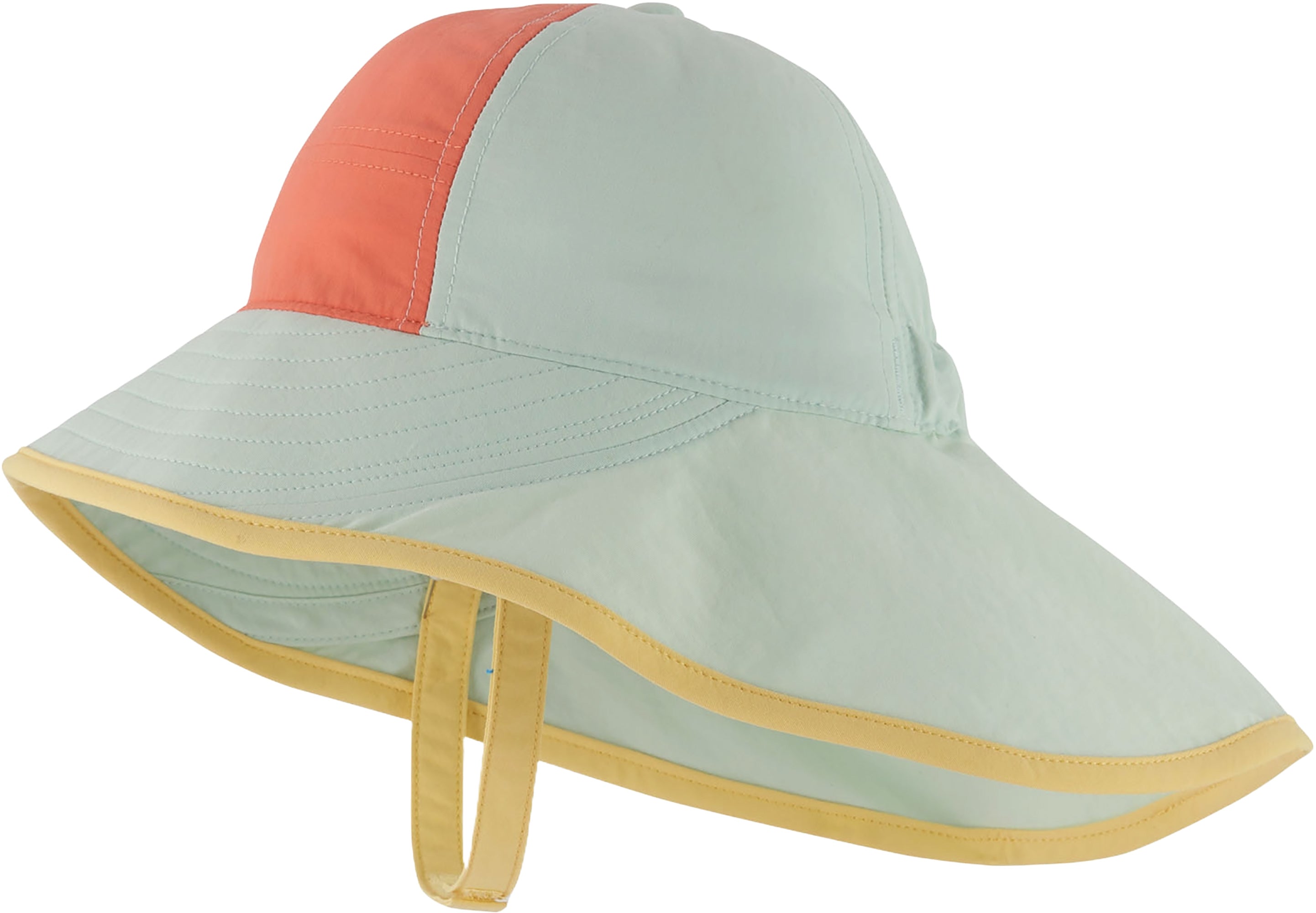 Patagonia Baby Block-the-Sun Hat - Baby NB | 3M Wispy Green