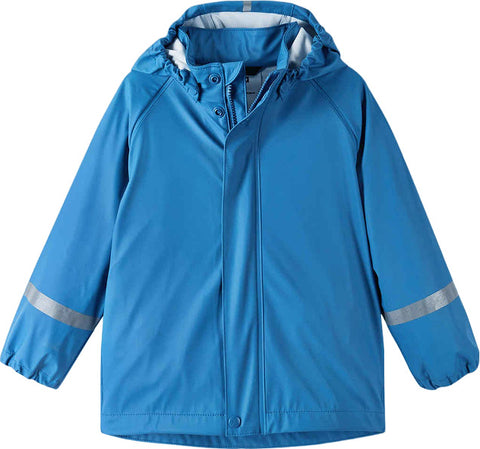 North Face Rain jacket hooded Small blue detachable hood sleeve pockets