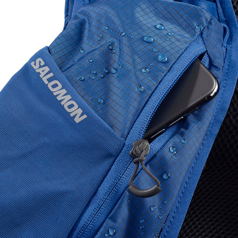 Salomon Advanced Skin Active Dry Teal Blue Running Shorts Built In  Underwear XS