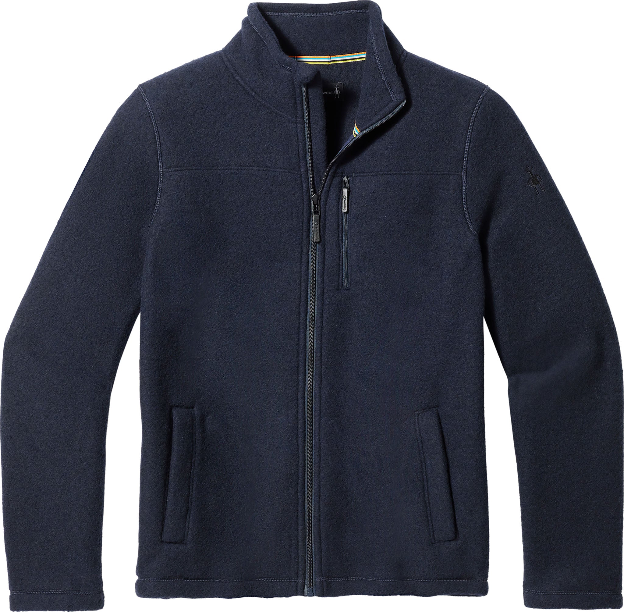 Smartwool Hudson Trail Full Zip Fleece Sweatshirt - Men's M Navy