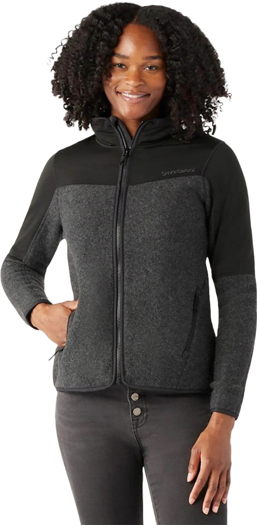 Smartwool Fleece Full Zip Jacket - Men's Hudson Trail Merino Wool