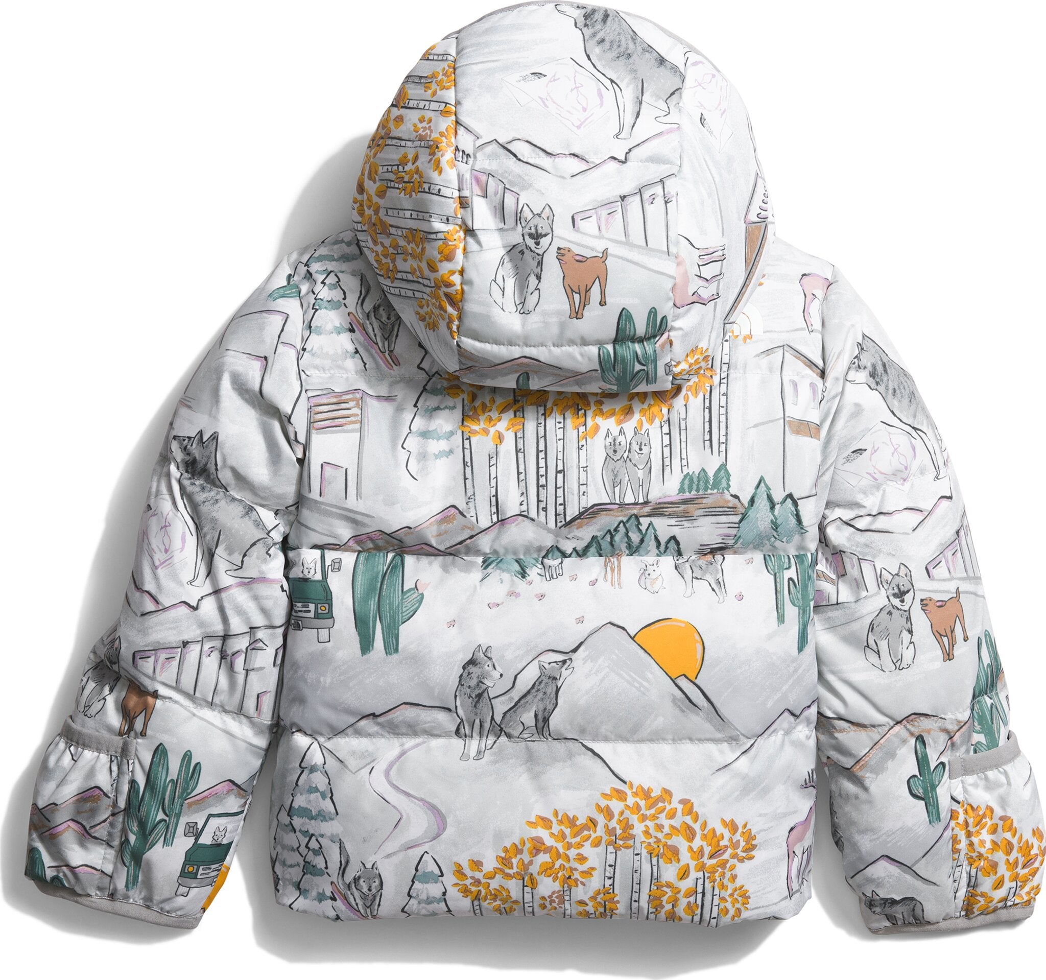 KID NORTH DOWN HOODED JACKET - Le Pédalier