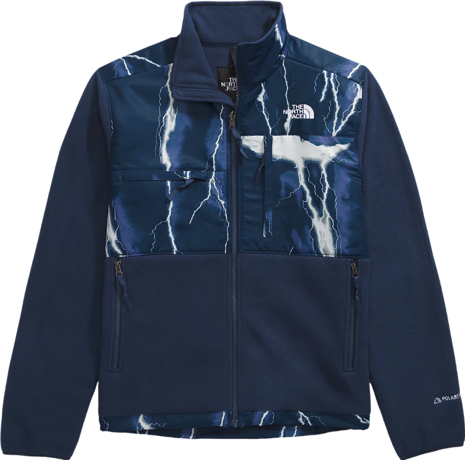 New Mens The North Face Denali Black Box Full Zip Sherpa Fleece Coat Jacket