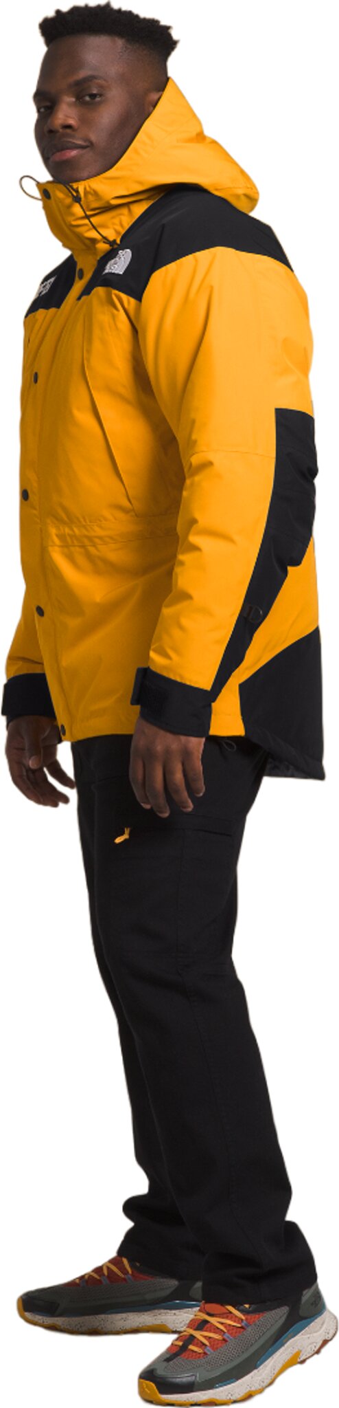 MANTEAU HIVER THE NORTH FACE HOMME, FREEDOM JAUNE