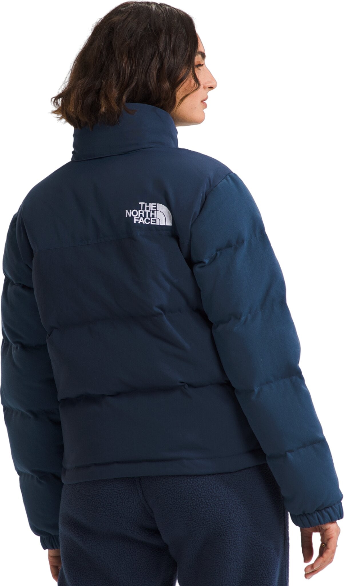 The North Face 92 Reversible Nuptse Jacket / Denim Blue