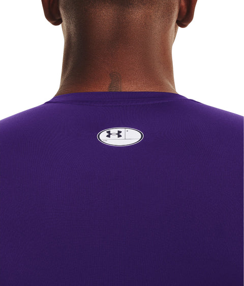 Under armour HeatGear Armour Long Sleeve T-Shirt Purple