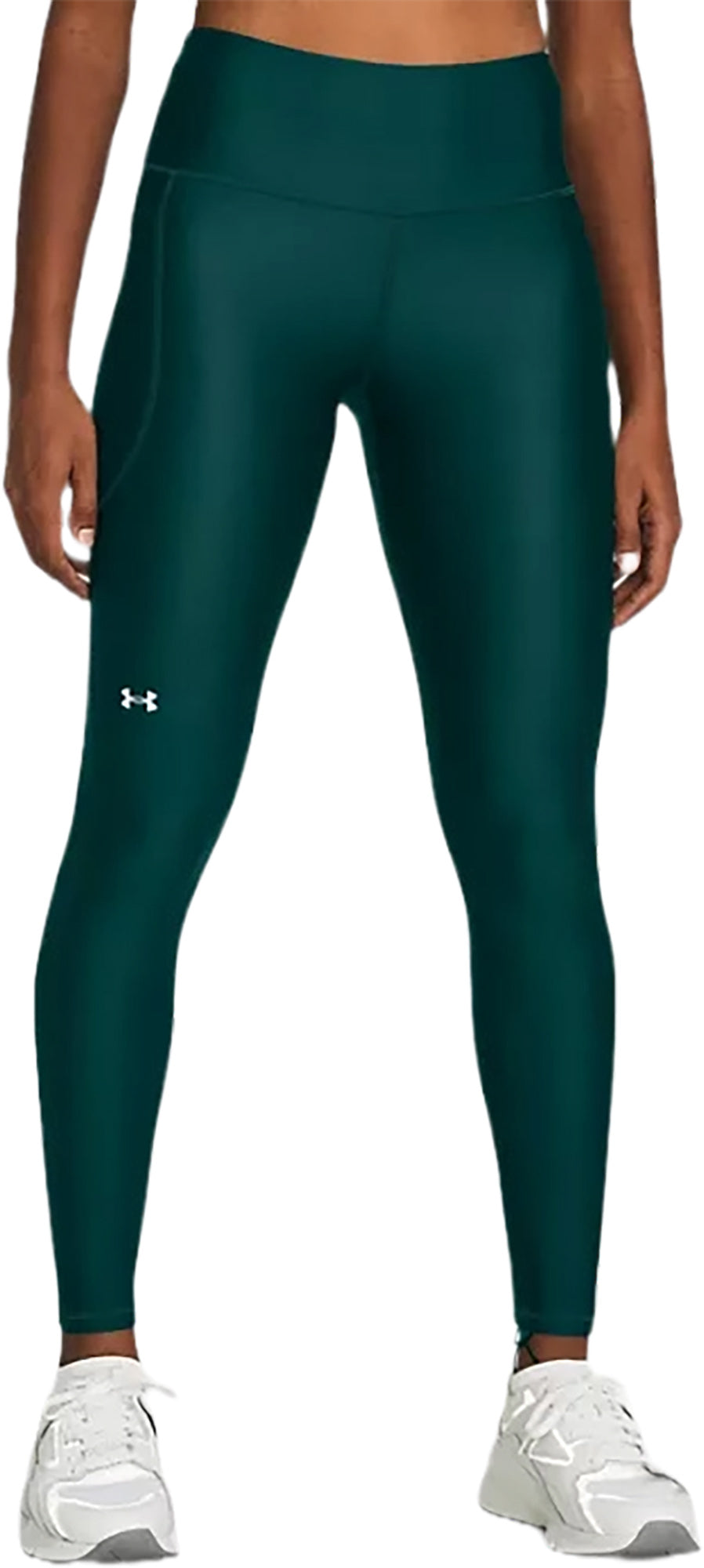 Under Armour HeatGear Reflect Hi-rise Dark Green Leggings Size XL 1320403