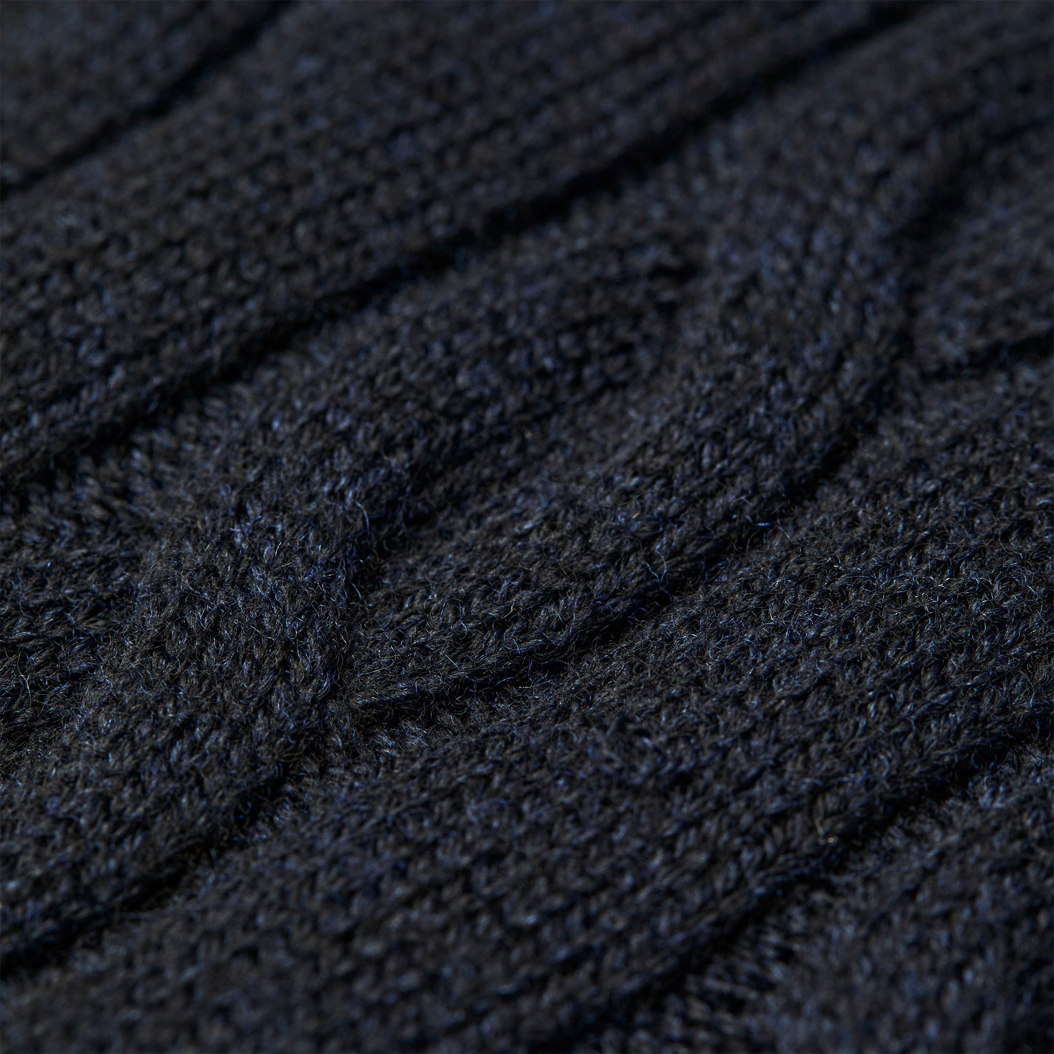 Cotton Knit Sweater Navy - Unisex