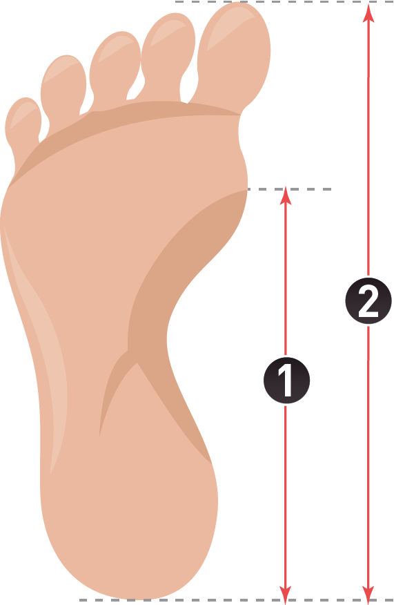 Right measurements assists you in buying the right insole