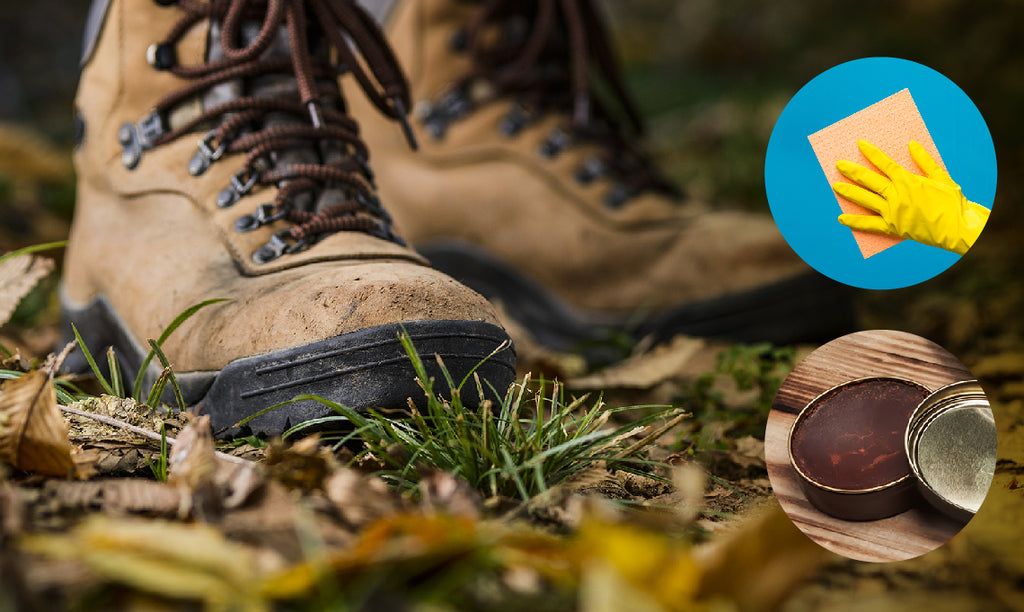 nubuck/suede work boots care kit