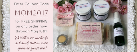 Enter coupon code MOM2017 for FREE SHIPPING on any order through May 10th, 2017!