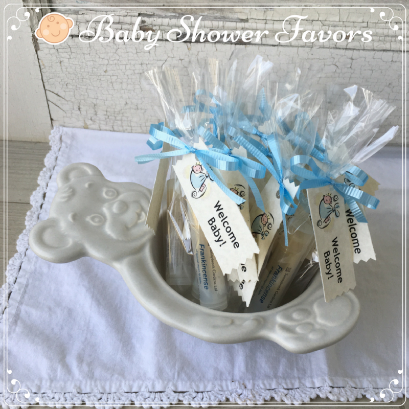 baby shower favors lip balm