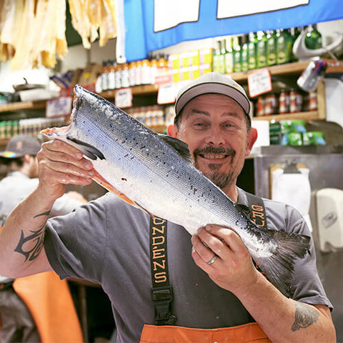 Whole Coho Salmon - Frozen at Sea