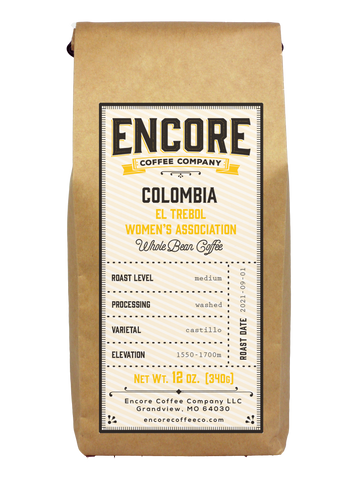 Bag of Coffee from Colombia El Trebol Women's Association
