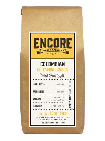 Bag of Colombian Coffee