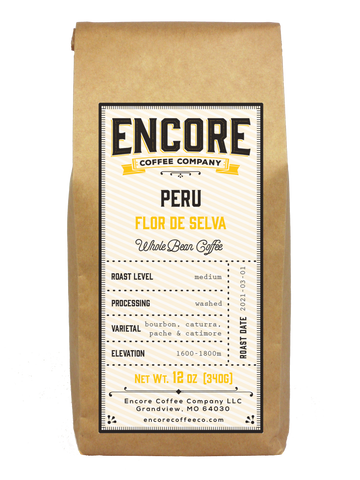 Bag of Coffee Peru - Flor de Selva