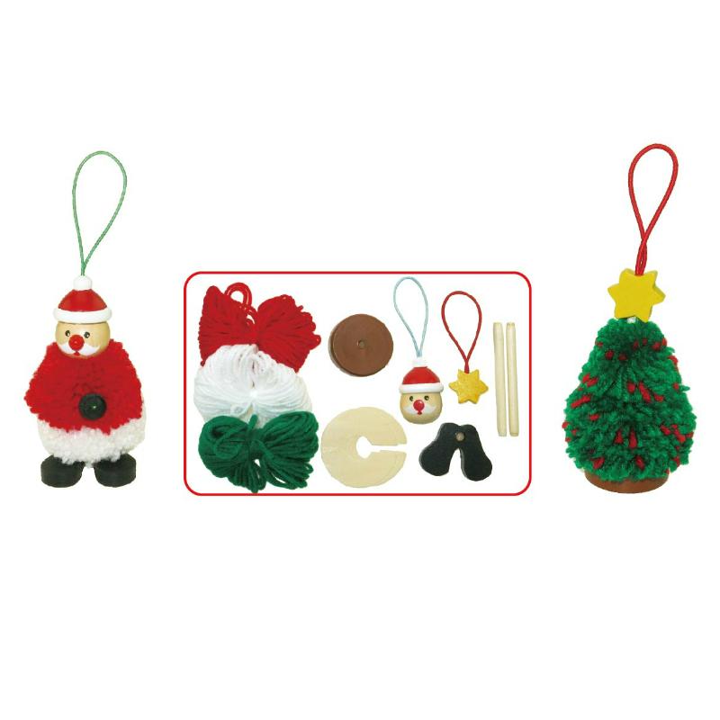 Janod 8 Christmas  Decorations  Wooden Christmas  Decor  