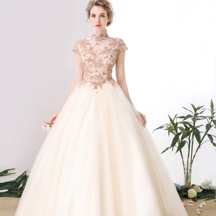 short evening gowns for wedding