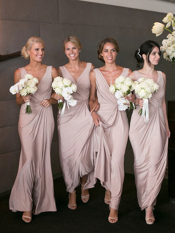 affordable gold bridesmaid dresses