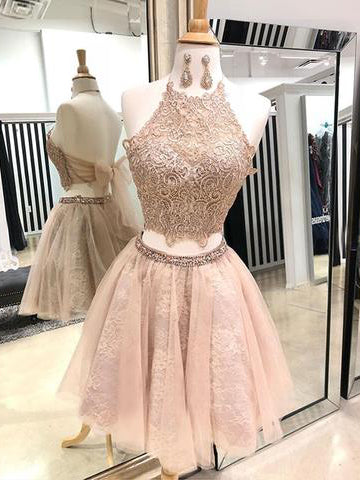 pink short prom dresses 2019