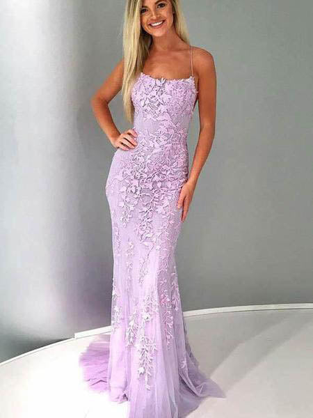 lilac long prom dresses