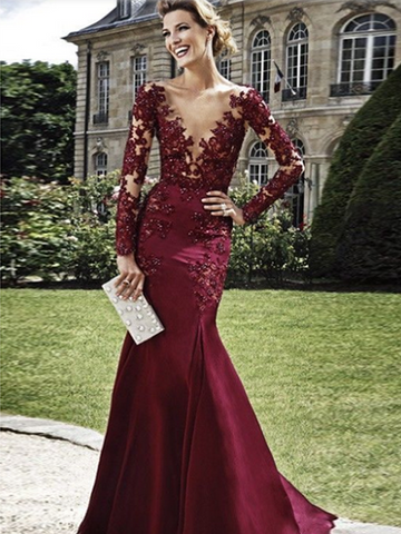 Burgundy Prom Dresses Maroon Prom Dresses Amyprom