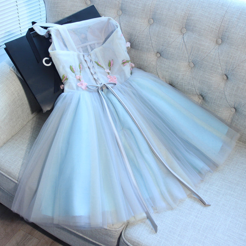 sky blue homecoming dresses