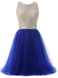 Charming Homecoming Dresses, Royal Blue Homecoming Dress Short/Mini