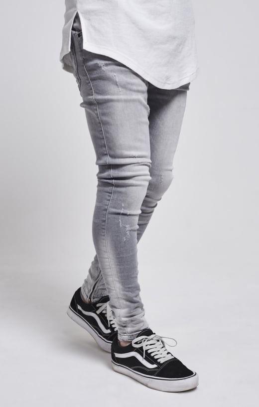 sik silk grey jeans