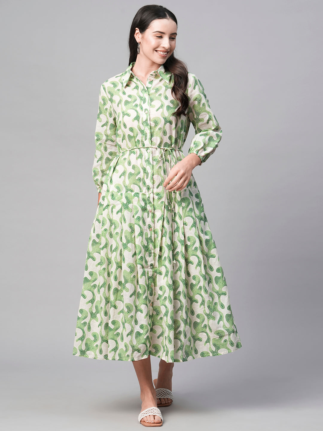 Buy Women's Cotton Casual Wear Regular Fit Dress