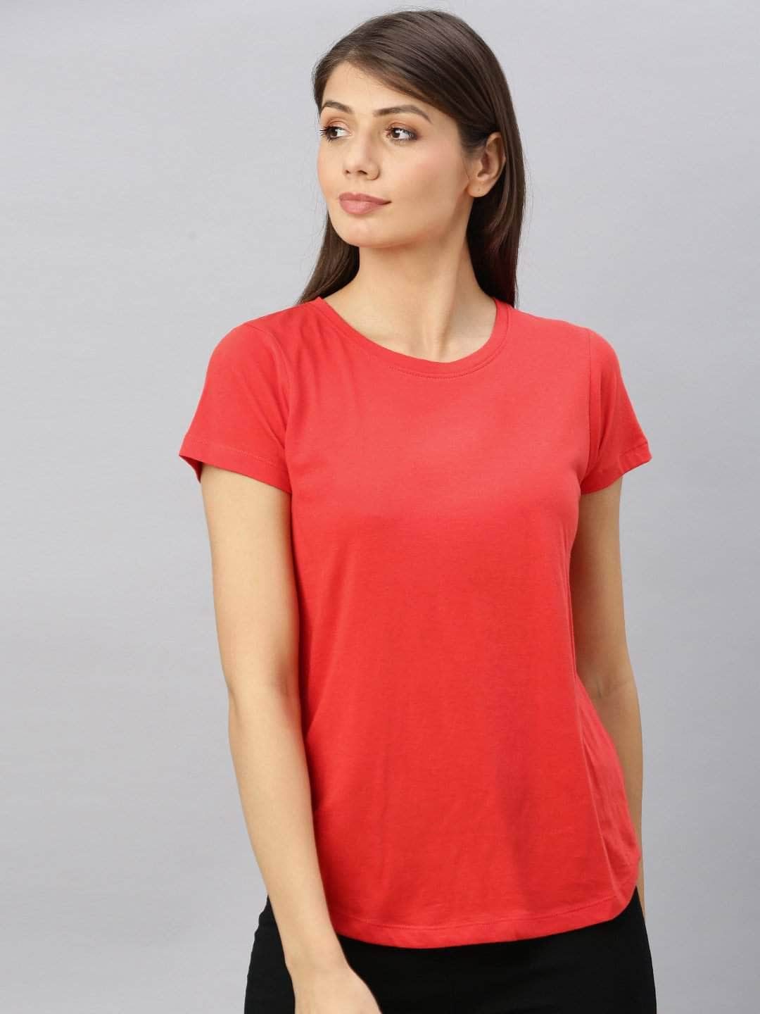 red women tshirt