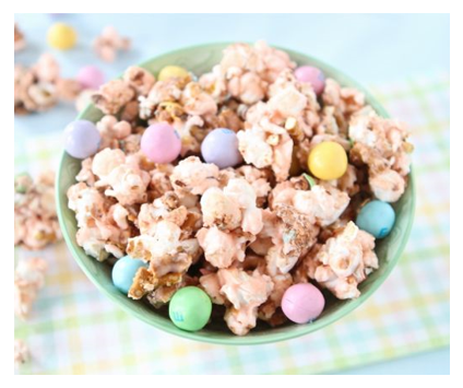 salted easter caramel popcorn