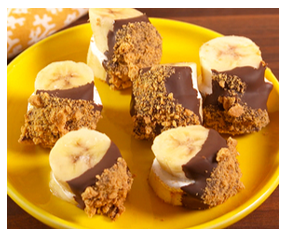 smores-banana-bites