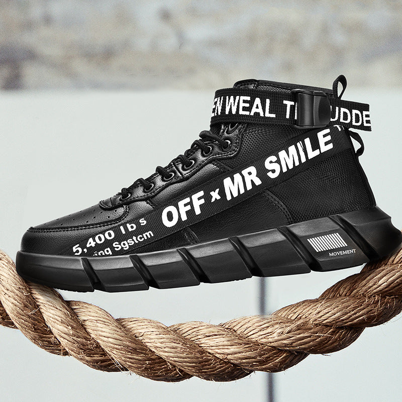 Off Mr Smile Sneakers | StylrPlus