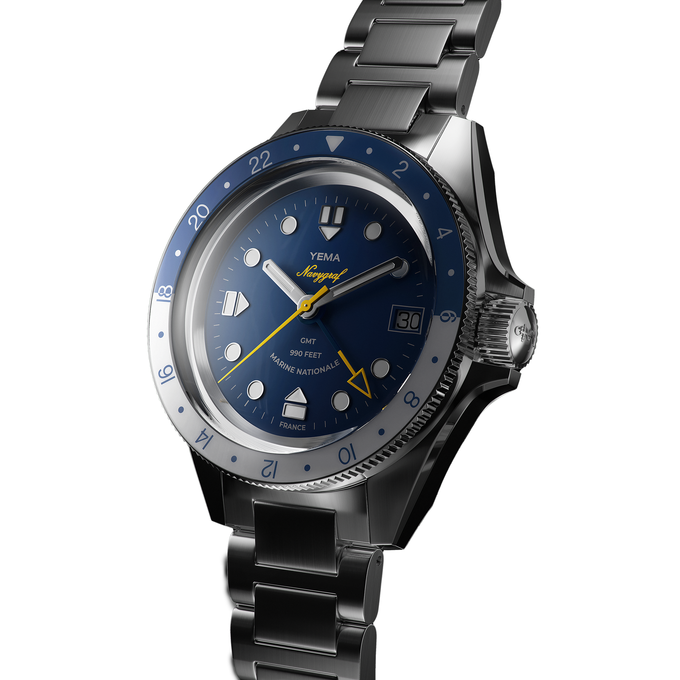 YEMA Navygraf Marine nationale GMT Yema