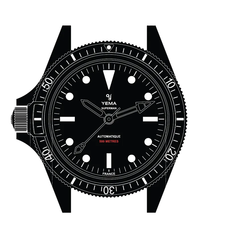 Limited Edition Left Hand Diver Watch