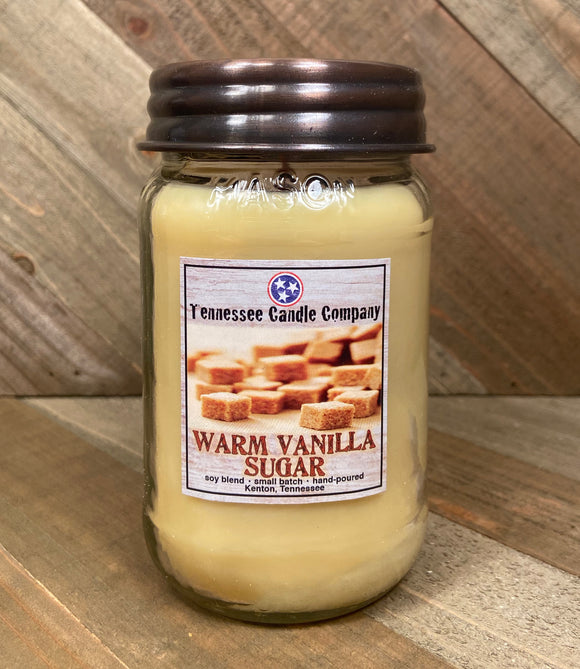 warm vanilla sugar candle