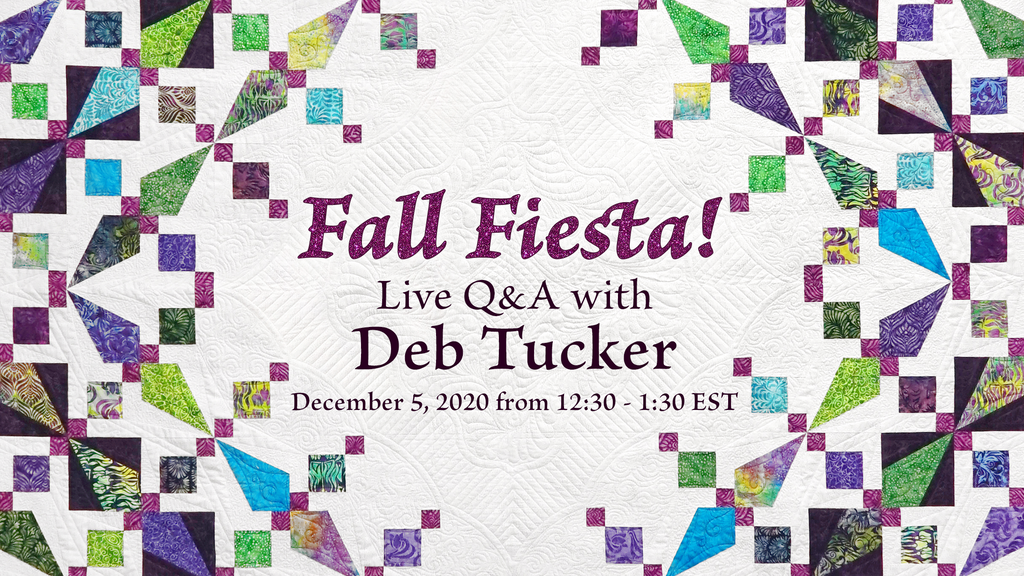Fall Fiesta Live Q&A Session