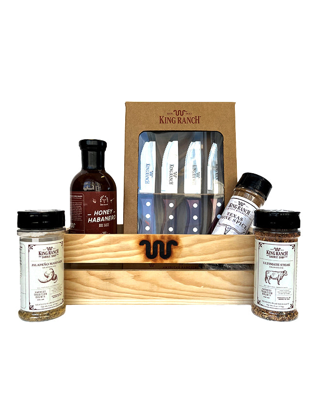 Antler Steak Knife Gift Box - King Ranch Saddle Shop