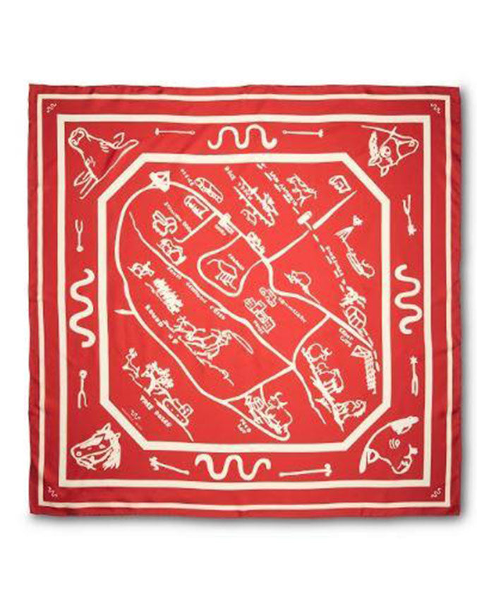 hermes king ranch scarf