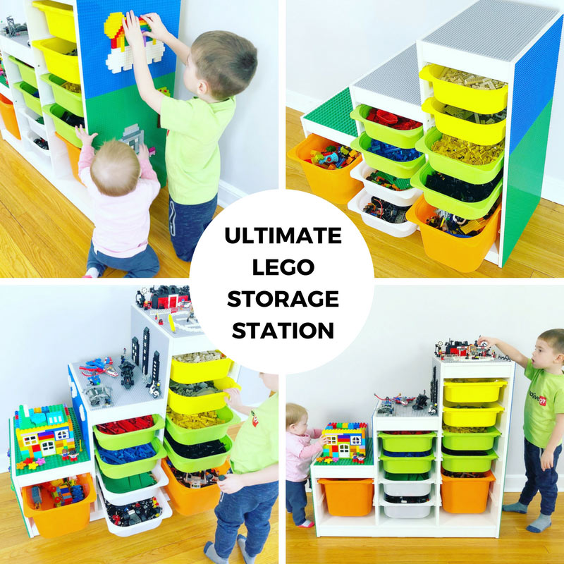 Ultimate Lego Compatible Storage Station Creative Qt