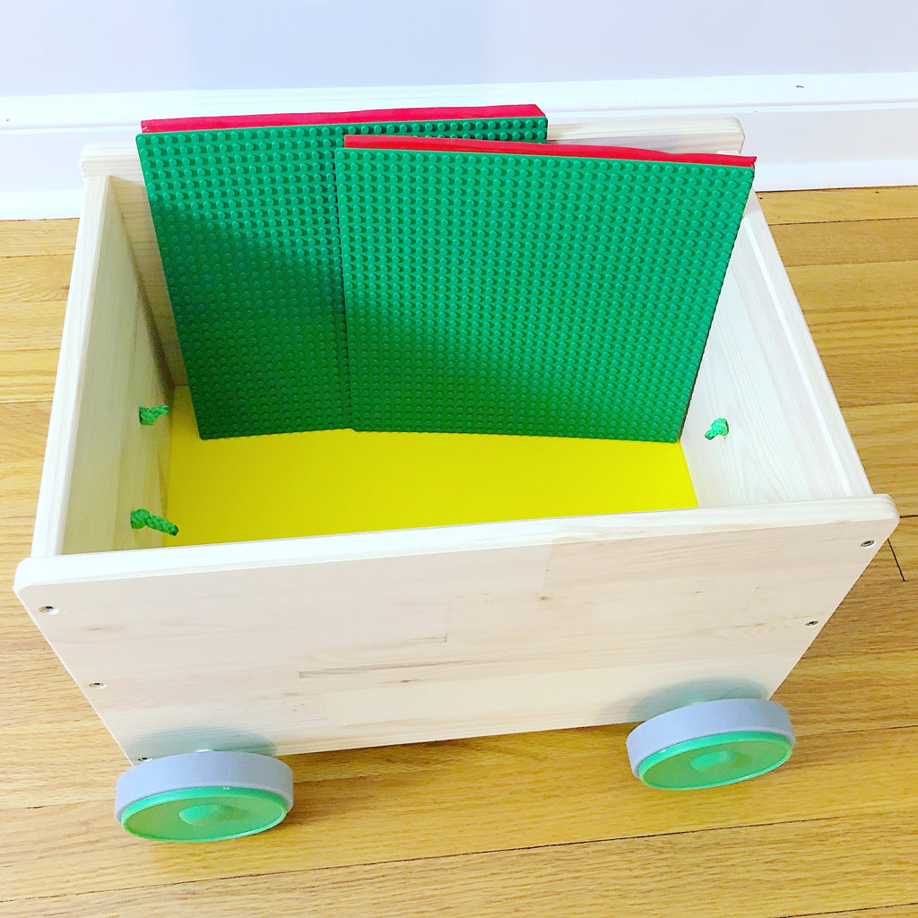 ikea toy box on wheels