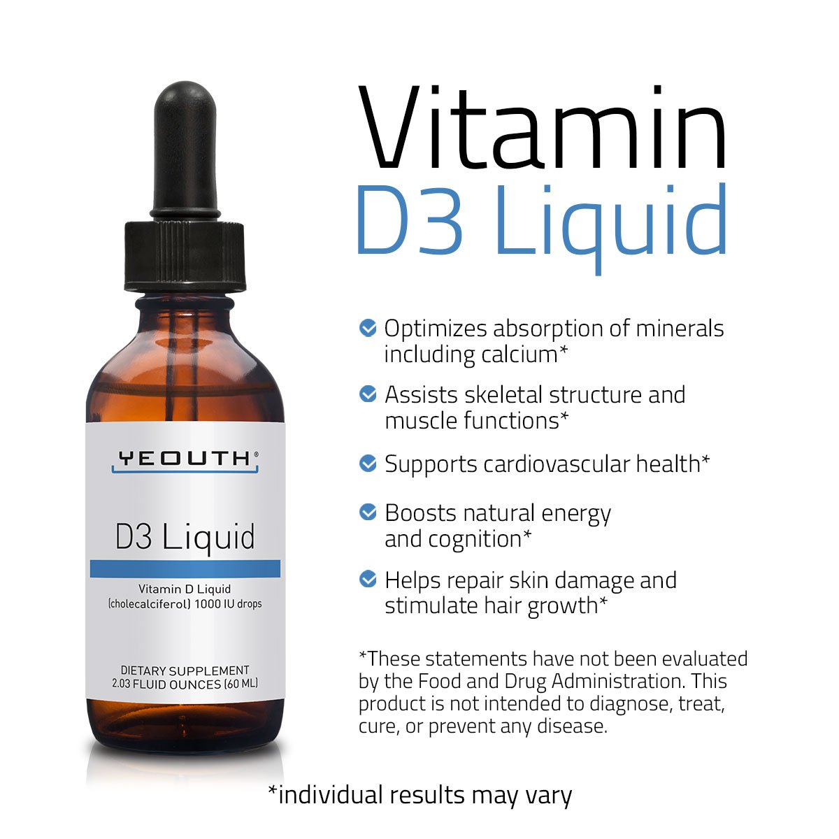 Vitamin D3 Liquid Yeouth