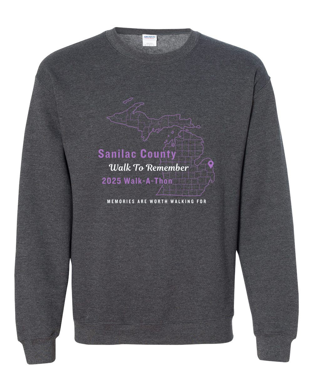 A Walk To Remember Participants Basic Crew Sweatshirt